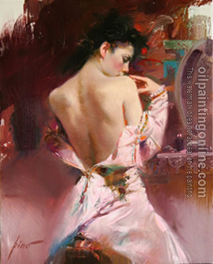 Pino Daeni - Impression oil painting.